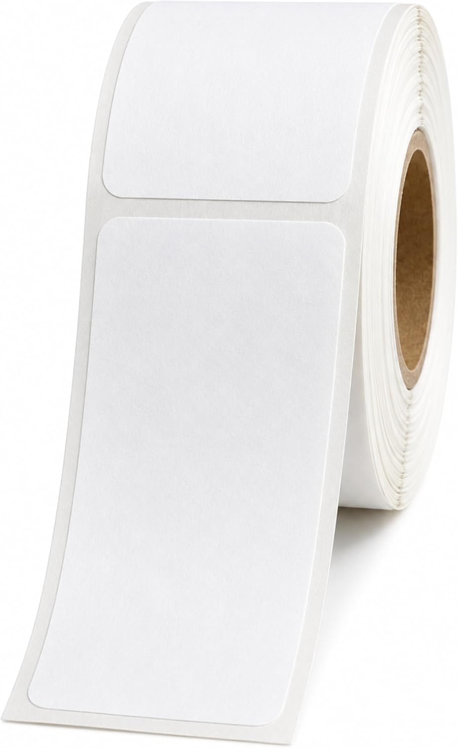 Blank Writable Water Dissolvable Food Labels, 1 x 2, 500/Roll | Food Storage Labels That Wash Away for Meal Prep, Containers, Pantries, Restaurants, Kitchens and Freezers. Made in USA