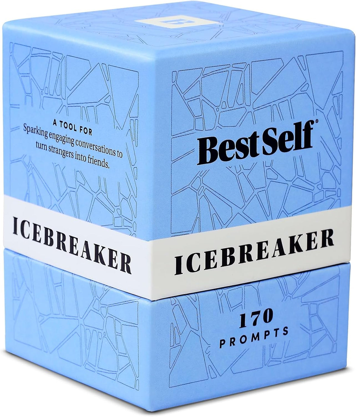 BestSelf Icebreaker Deck – 170 Ice Breaker Cards for Adults, Work & Groups