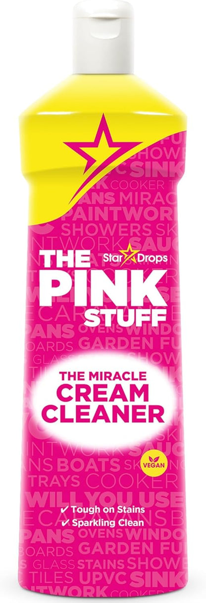 The Pink Stuff Miracle Cream Cleaner, 16.9 Fl Oz
