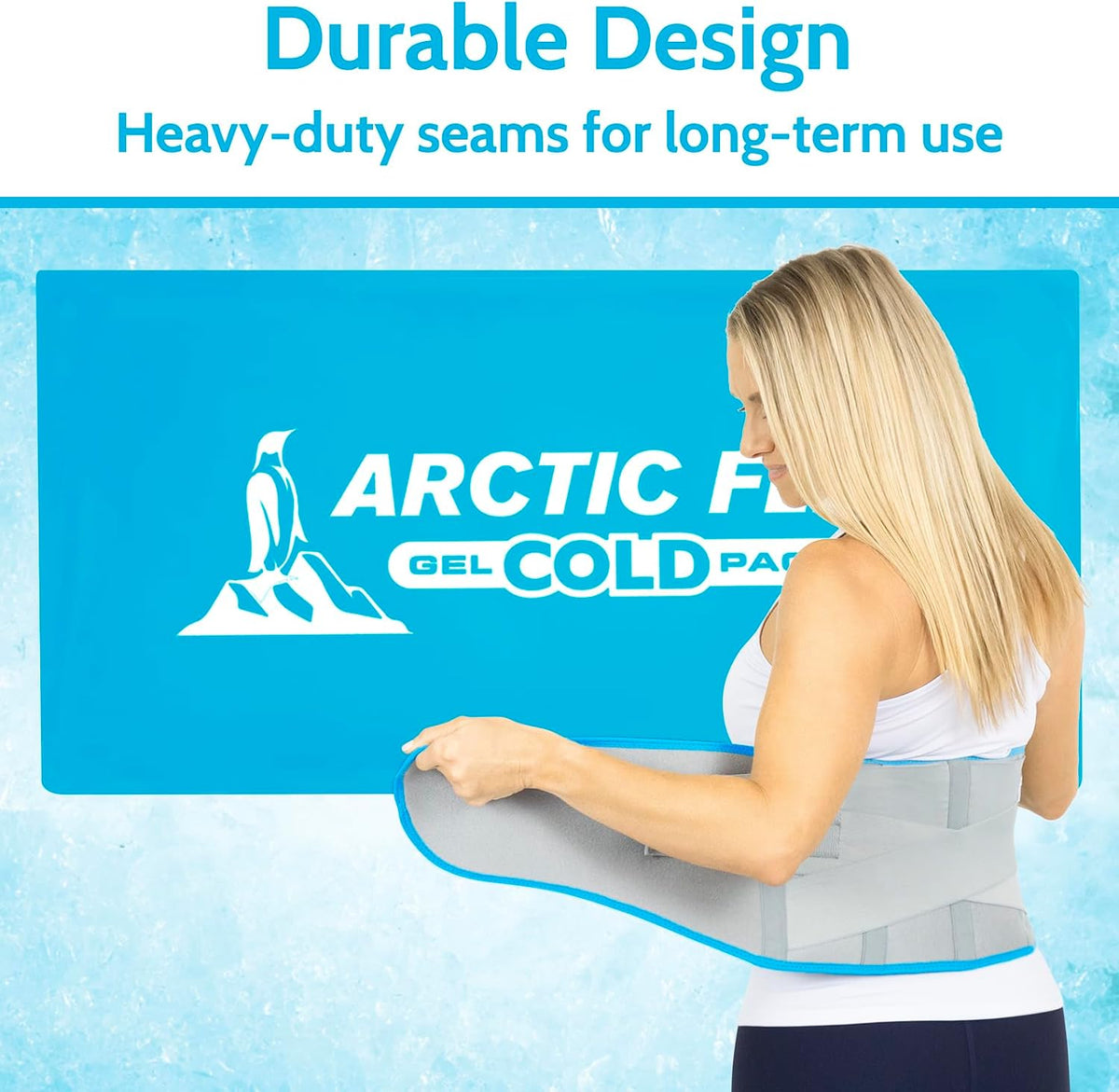 Arctic Flex Gel Replacement Packs - Ice Packs Reusable for Elbow Ice Brace