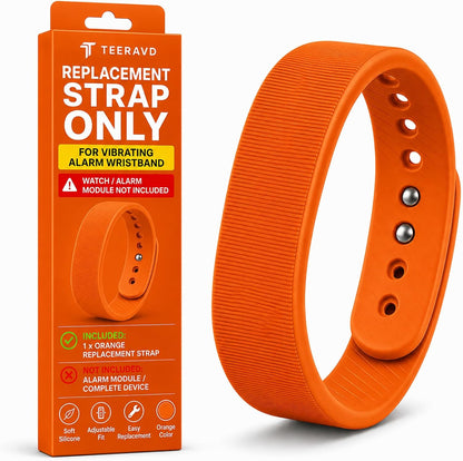 Vibrating Alarm Wristband Clock for Heavy Sleepers Wake Band Wrist Watch Silent Vibration Bracelet Loud Adults Strike Deaf People Despertar with that Won't Partner Extremely Deep