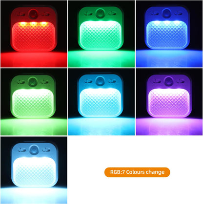 DAMI Motion Sensor Night Lights Rechargeable with Timer, Battery Cabinet Light with 3 Color Temperatures Stepless Dimming, Magnetic Closet Light for Travel, RV, Cruise Essentials 2026