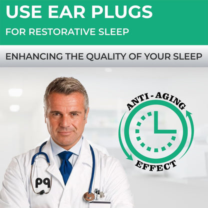 Peace&Quiet PQ Silicone Ear Plugs for Sleeping - 15 Wax Earplugs for Sleep and Swimming Ear Plugs, Soft Ear Covers for Sleeping and Water, Noise Cancelling