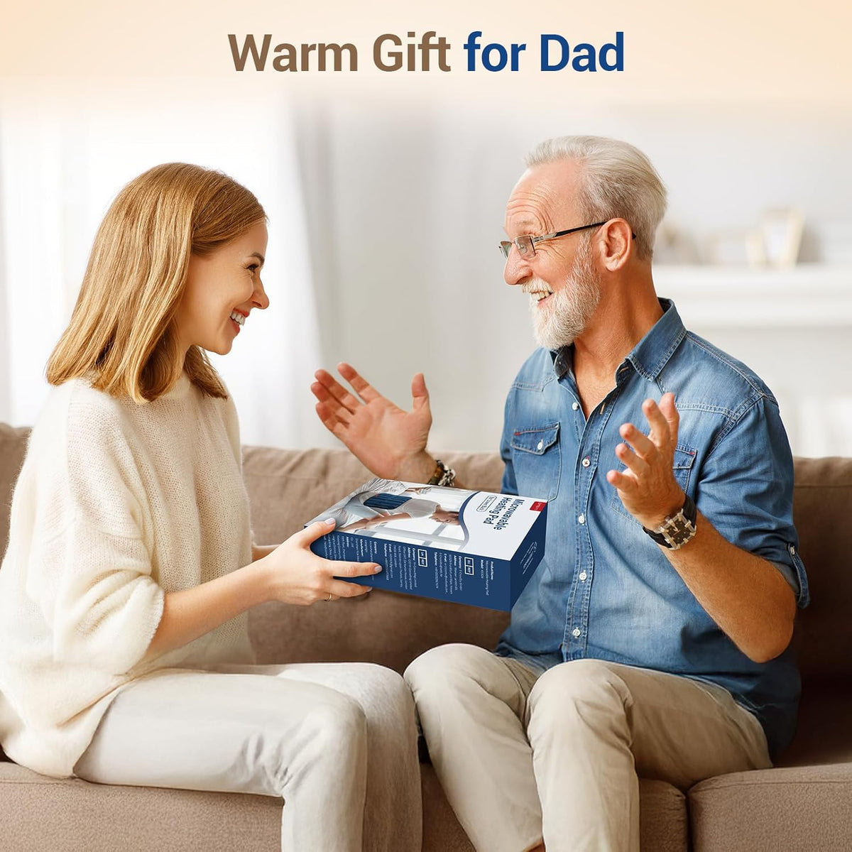 Comfytemp Microwavable Moist Heating Pad for Back and Waist Pain Relief