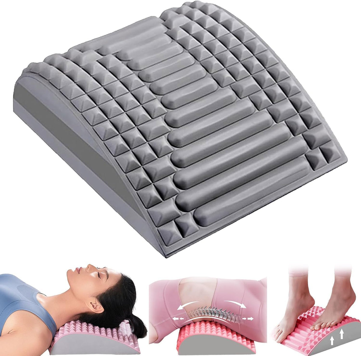 Acemend Back Stretcher, Acemend Refresh Back Stretcher for Sciatica, Back Stretcher for Lower Back Pain Relief (Blue)