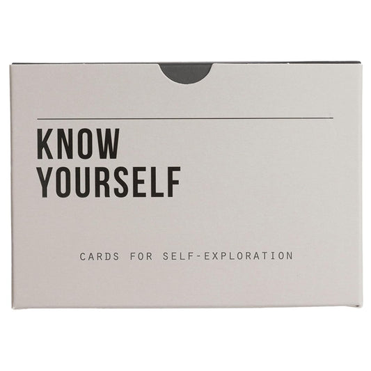 Know Yourself Prompt Cards: Cards for Self Exploration