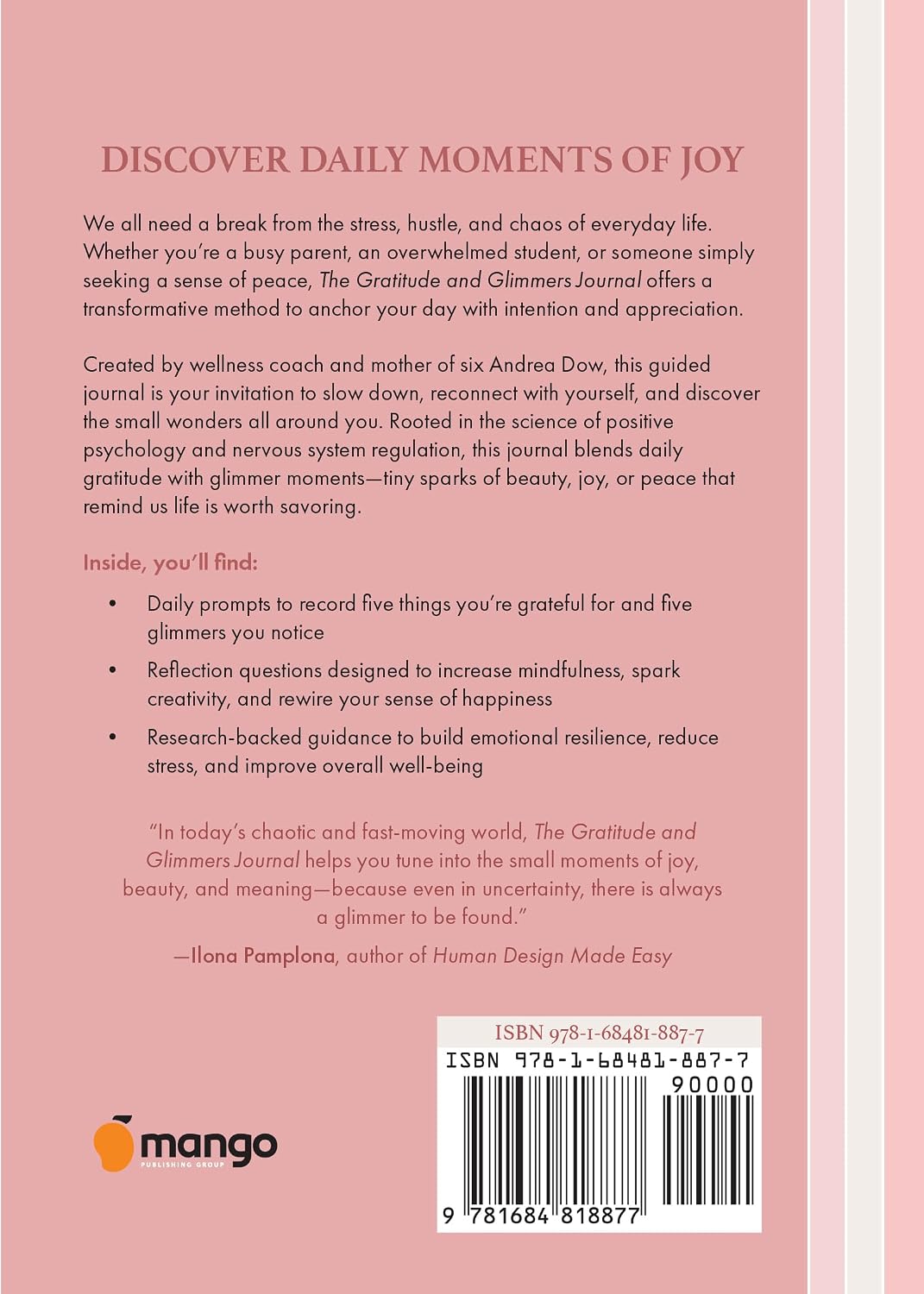 The Gratitude and Glimmers Journal: The 5 Minute Nighttime Journal (Daily Reflection Journal, Self-Care & Wellness)