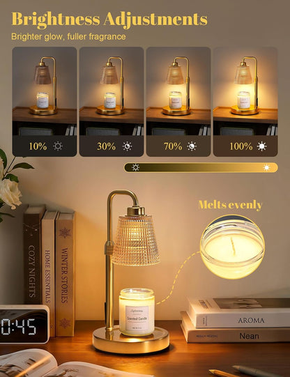 Candle Warmer Lamp with Timer, Birthday Gifts for Women, Ideal Fall Decor