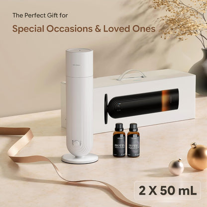 Airversa U1 Smart Hotel Waterless Diffuser with 100mL Oils Kit, Black