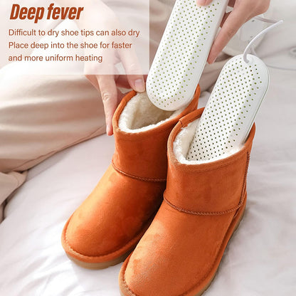 Household USB Shoe Dryer, Portable Boot Drying Student Dormitory Heater Adult Foot Deodorizing Boot Shoes Dryer with Timer for Travel Sneaker Socks Gloves Drying