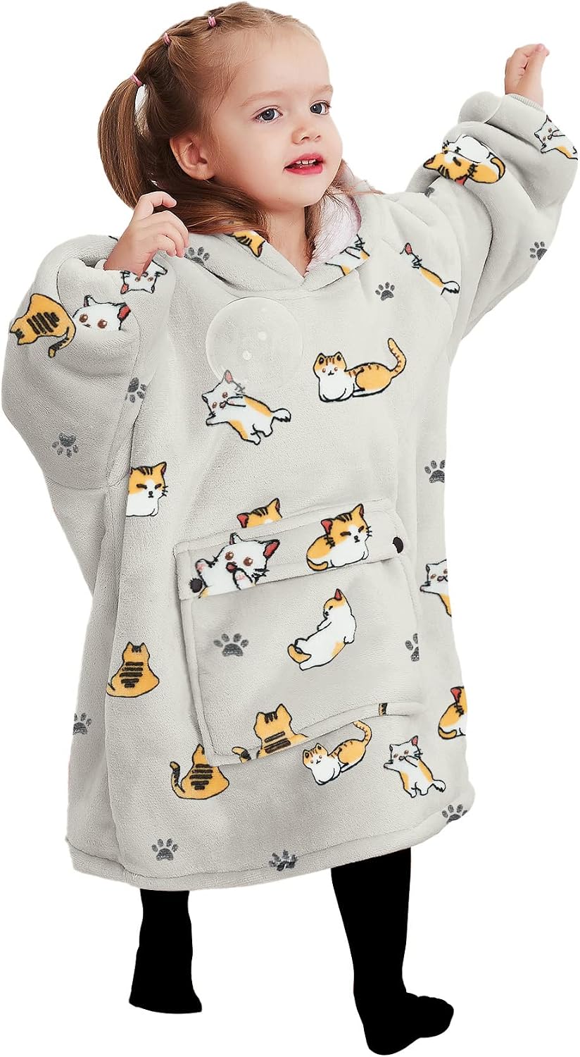 Wearable Blanket Hoodie for Adults With Pocket Strawberry Hoodie | Sherpa, Fuzzy Blanket Hoodie, Oversized Sweatshirt Blanket, Kangaroo Pouch, Cute Birthday Gifts for Sister, Cute Stuff