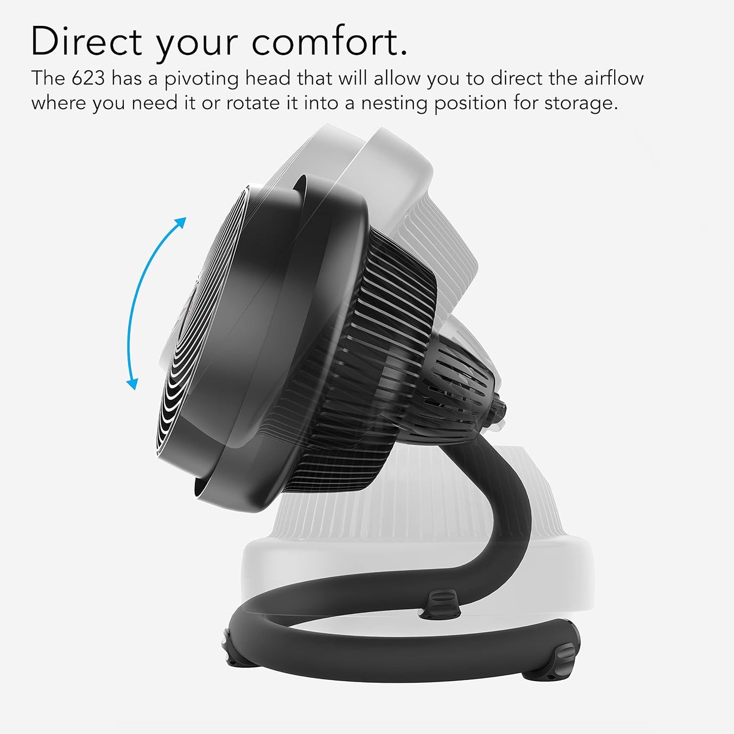 Vornado 723 Full-Size Whole Room Air Circulator Fan,Black,Large