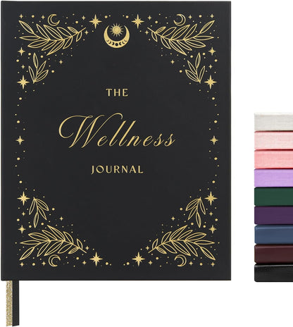 And Per Se Wellness Journal, Self Care & Daily Journal for Women, Mental Health Planner with Habit Tracker, Diet & Goals, Undated, Gift-Ready (Original Beige)