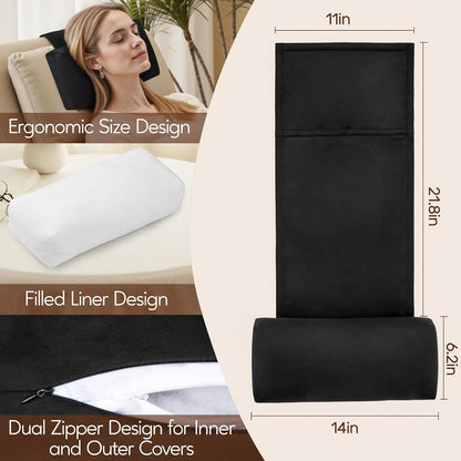 Neck Pillow for Recliner Chair, Adjustable Recliner Pillow for Headrest