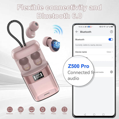 Sleep Earbuds Bluetooth 6.0 in Ear, Sleep Headphones with Sleep Monitor APP, 2026 New Mini Sleep Ear Buds with Small Earplugs for Side Sleepers, 48H Playtime Sleep Earphones with Sleep Mode Blue