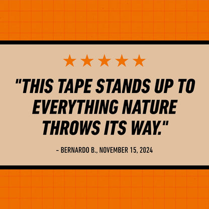 GORILLA All Weather Duct Tape, Black, 1.88" x 25 yd | UV and Temperature Resistant, Waterproof for Outdoor Repairs, Strong Adhesive Grip