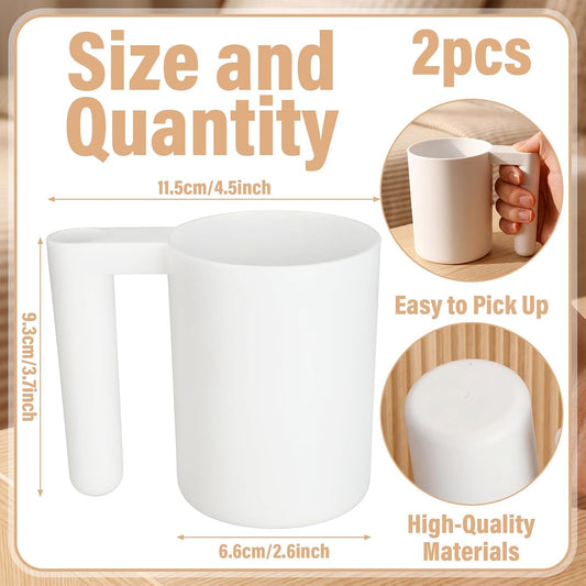 2 Pcs Dorm Bed Cup Holder Drink Water Cup Holder for Bed Anti-Spill Adjustable Water Bottle Organizer Top Bunk Beds Accessories Drink Mount Support for Universal Cups Coffee Mugs Beverages Decor