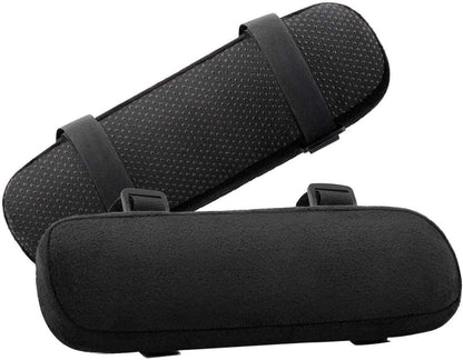 MOSISO Chair Armrest Pads, Home/Office Chair Arm Rest Covers, Black