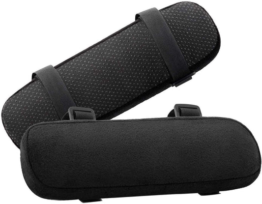 MOSISO Chair Armrest Pads, Home/Office Chair Arm Rest Covers, Black