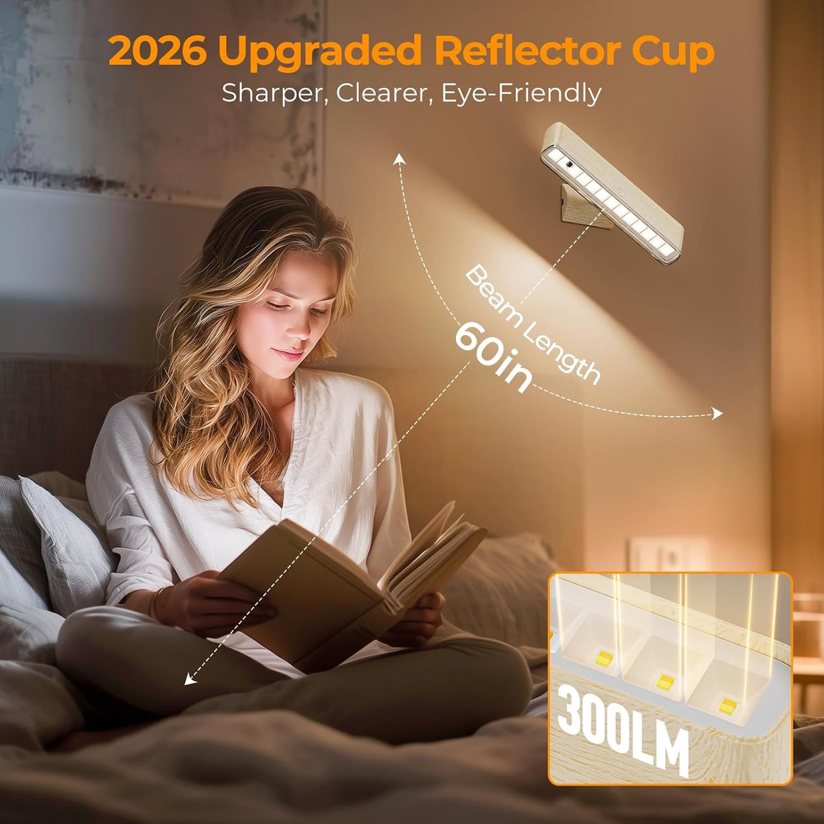 MOITA Battery Operated Wall Sconce Set of 2 Wireless Wall Lamp with Remote Control & Touch Control Rechargeable LED Wall Lights 3 Color Temperatures 360° Rotatable for Bedroom Living Room Black