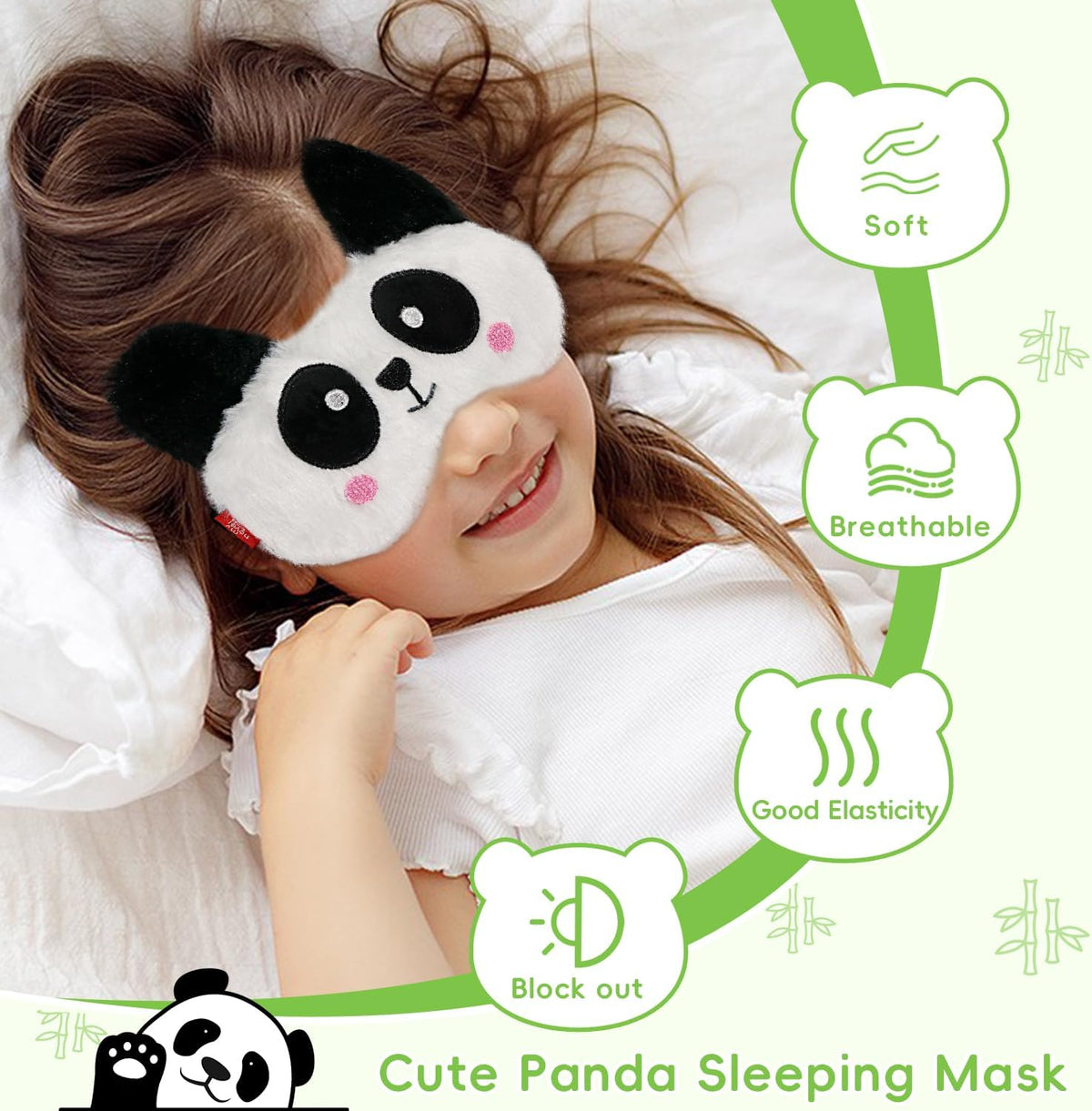 my novel things Cooling Eye Mask and Plush Sleep Mask for Woman 2PCS