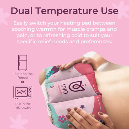 UVA Microwave Heating Pad for Cramps with Chamomile Seeds