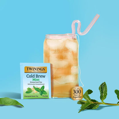 Twinings Strawberry & Raspberry Herbal Iced Tea, 72 Oversized Tea Bags, Makes 18 Pitchers or 144 Servings, Unsweetened, Naturally Caffeine-Free, 72 Count (Pack of 1)