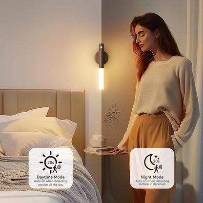 iThird Motion Sensor Light Indoor, 2200mAh Rechargeable Wall Sconce