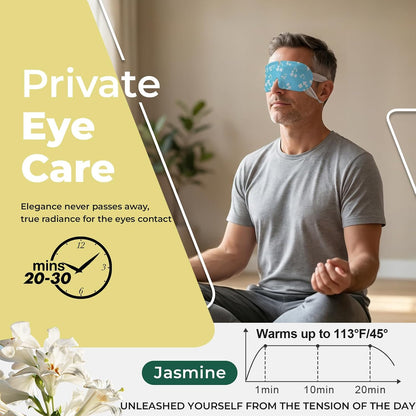 16 Packs Steam Eye Masks for Dry Eyes, Self Heating Warm Compress Unscented