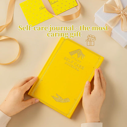 Self-Care Journal for More Happiness, Optimism, Affirmation & Reflection, Gratitude Journal with Guided Prompts, Inspirational Quotes, Mood Tracker, Undated Daily Journals for Women & Men (Pink)