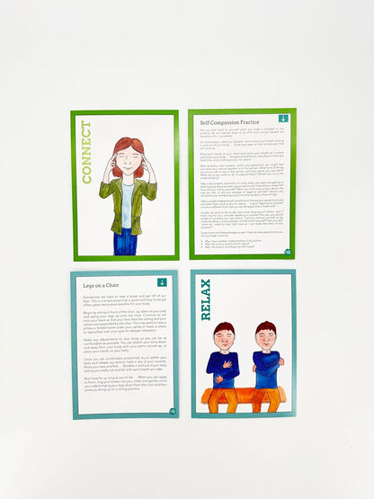 Yoga and Mindfulness Practices for Teens Card Deck