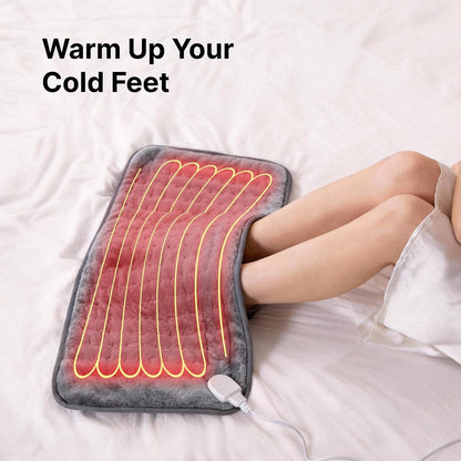 Heating Pad for Back, Neck, and Shoulder Pain Relief, Electric Heat Pad with 6 Heat Levels, Moist Heat Option, Auto Shut-Off, Birthday Christmas Gift for Women Men Mom Dad Grandma, Gift for her