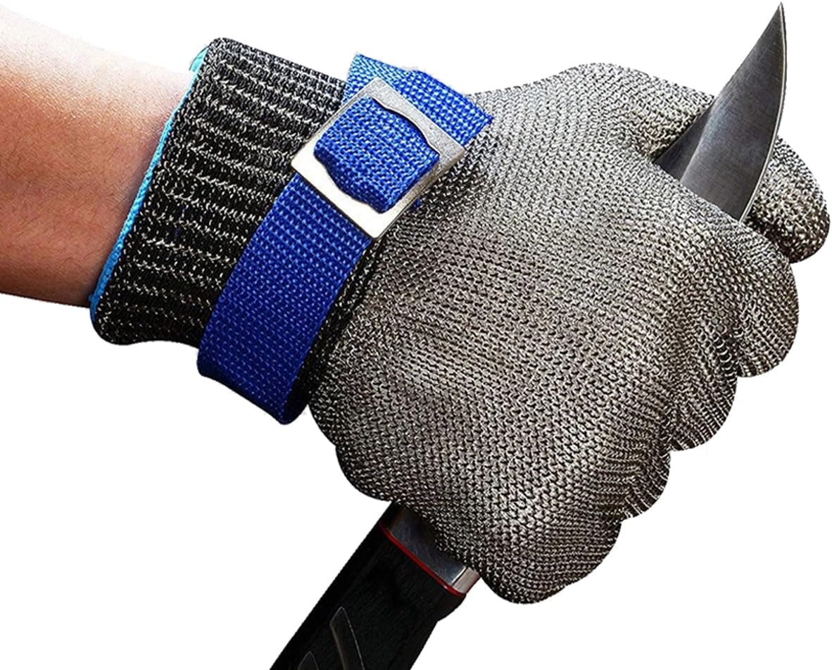 SUJAYU Cutting Gloves Cut Resistant Gloves, Level 9 Cut Proof Gloves Cut Resistant Work Gloves, Kitchen Gloves for Cutting