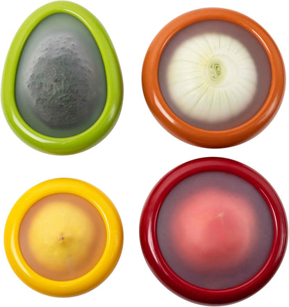 Joie Fresh Stretch Pod Onion Storage Container, Silicone Food Saver, Keeps Leftover Produce Flavorful and Firm in Fridge, Reusable Kitchen Gadget, Dishwasher Safe, BPA-Free