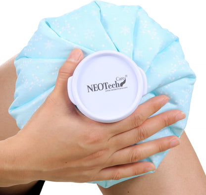 Neotech Care Ice Bag with Screw Top Lid (Smiley Face Design, 8 inch)