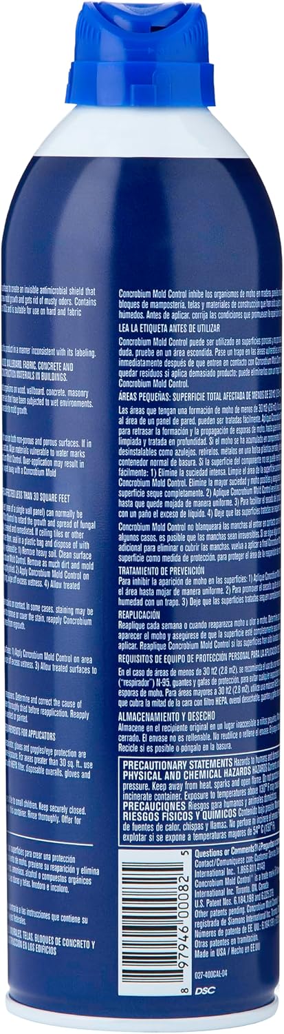 Concrobium Mold Control, 32 oz Spray – Eliminates & Prevents Mold – EPA-Registered, Bleach-Free, Odorless, VOC-Free