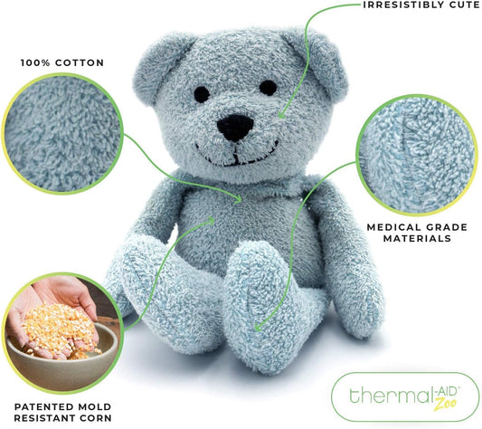 Thermal-Aid® (Olli The Koala) – Washable Heating Pad & Ice Pack – Plush Hot/Cold Pack with Natural Corn Filling – Reusable Comfort