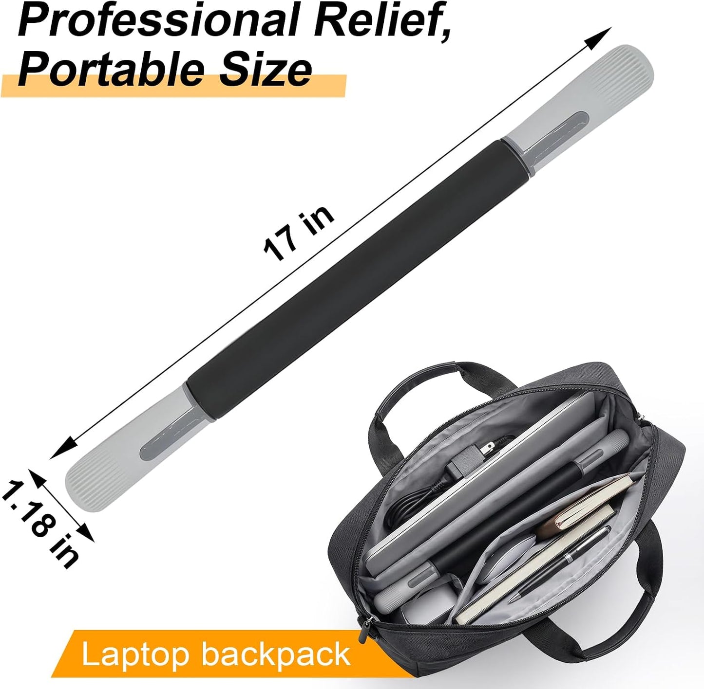 Foam Roller, Massage Roller, Muscle Roller Stick, Neck Massager for Muscles Relief, Therapy Roller Stick for Legs, Calf, Thigh, Lipo, Massage Rolling Pin, Help Sore Muscle Recovery