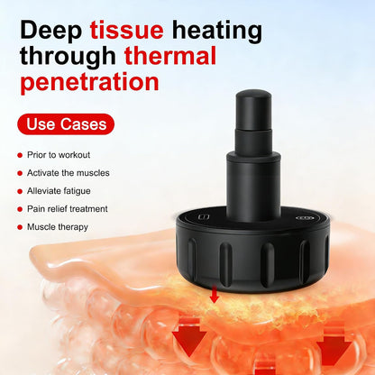 Massage Gun Deep Tissue, Silent Motor and Portable Massage Gun with 4 Interchangeable Heads for Deep Muscle Relief and Relaxation, Relax Gift