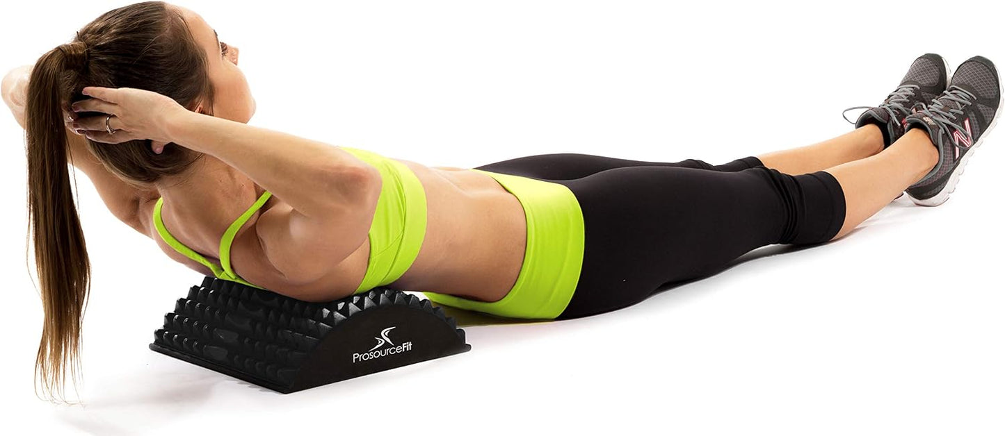 ProsourceFit Arched Back Stretching Spike Orthopedic Traction Device & Lower Lumbar Massage Support