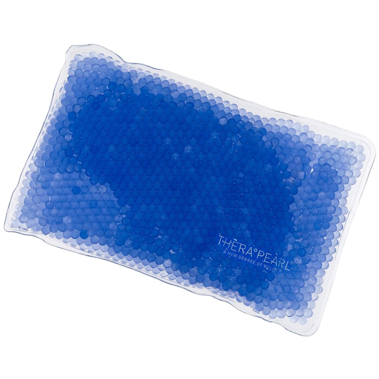TheraPearl-14070 Color Changing Reusable Hot Cold Pack with Strap, Sports Size Ice Pack with Gel Beads, 11" x 4.5"