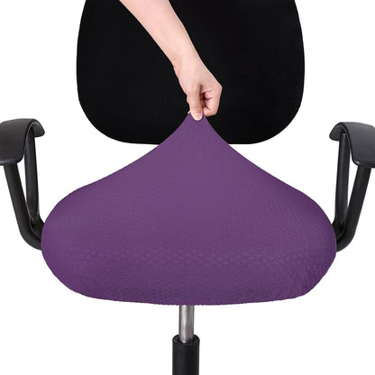 Smiry Office Computer Chair Armrest Covers, 2PCs Anti-dust Arm Rest Pad | Removable Washable Desk Chair Arm Pad Covers, Grey