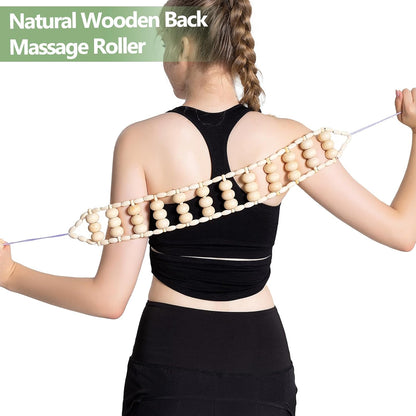 AICNLY 4 Pcs Wood Therapy Massage Tools for Body Shaping, Maderoterapia kit