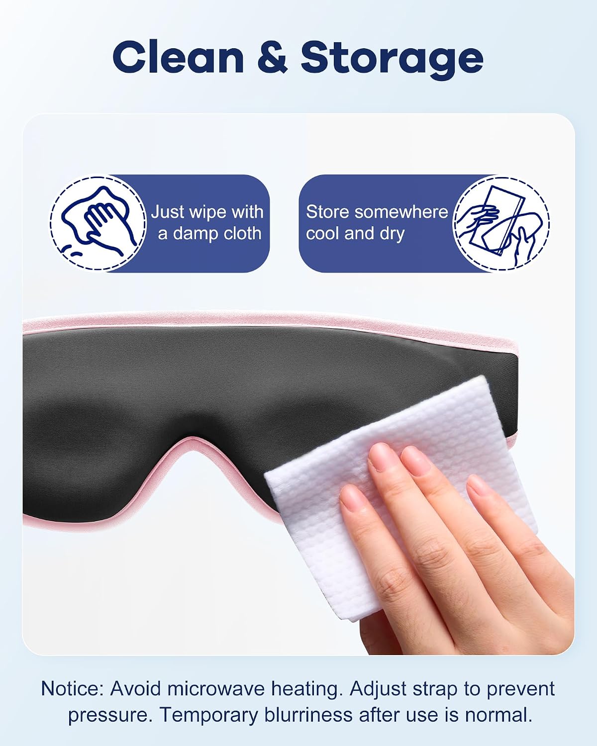 Cooling Gel Eye Mask for Puffy Eyes, Larger Full-Eye Contour Cold Compress | Ice-Cold Gel Therapy, Forehead & Upper Cheek Cooling Relief, Reusable Ice Pack for Eyes, FSA Eligible Items HSA, Black