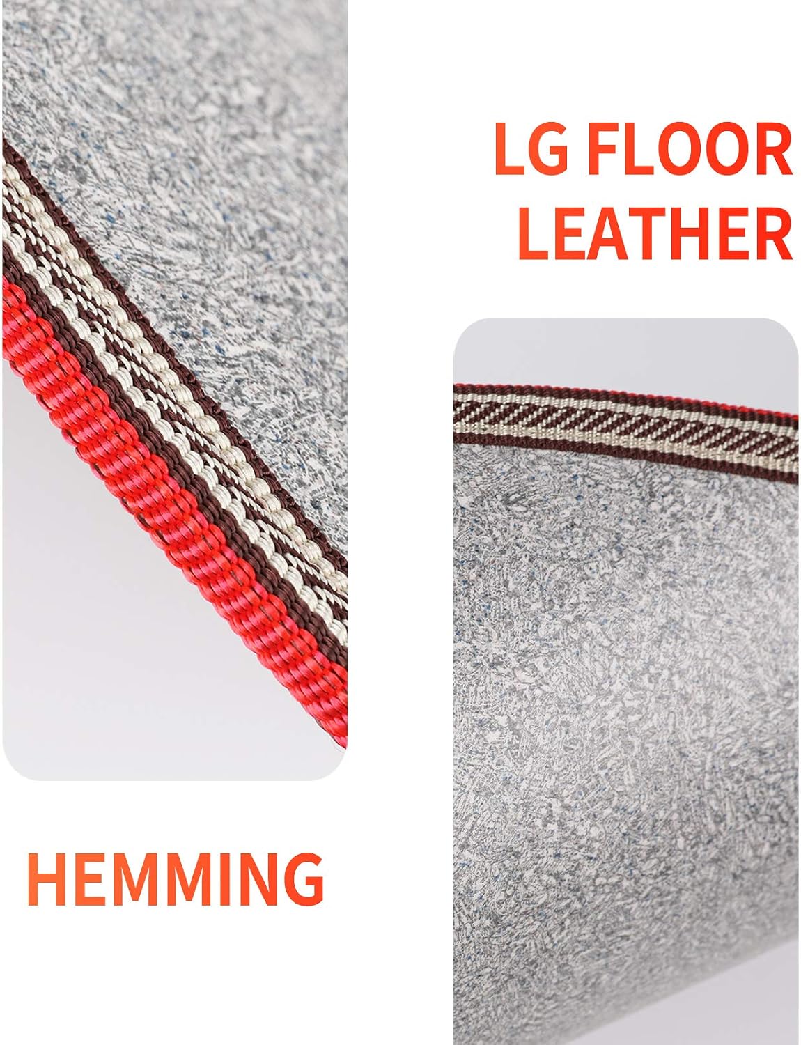 Electric Heated Floor Mats - AC 110V Foot Heater, Heated Foot Warmer Mat Under Desk for Office and Home (Black)