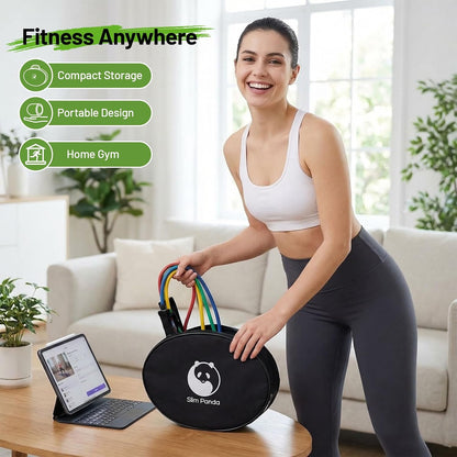 Door Anchor Strap for Resistance Bands | Multi Point Anchor Gym Attachment for Home Fitness, Door Resistance Bands Workout Equipment for Stretch, Strength Training