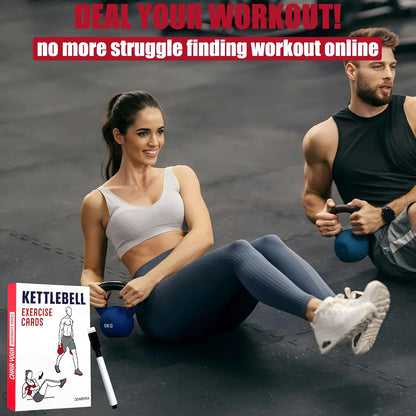 Bodyweight Workout Cards for Women & Men-50 Bodyweight Workout Cards，Includes 2 Rings& Dry-Erase for Easy Organization-Home, Gym or Studio (Bodyweight)