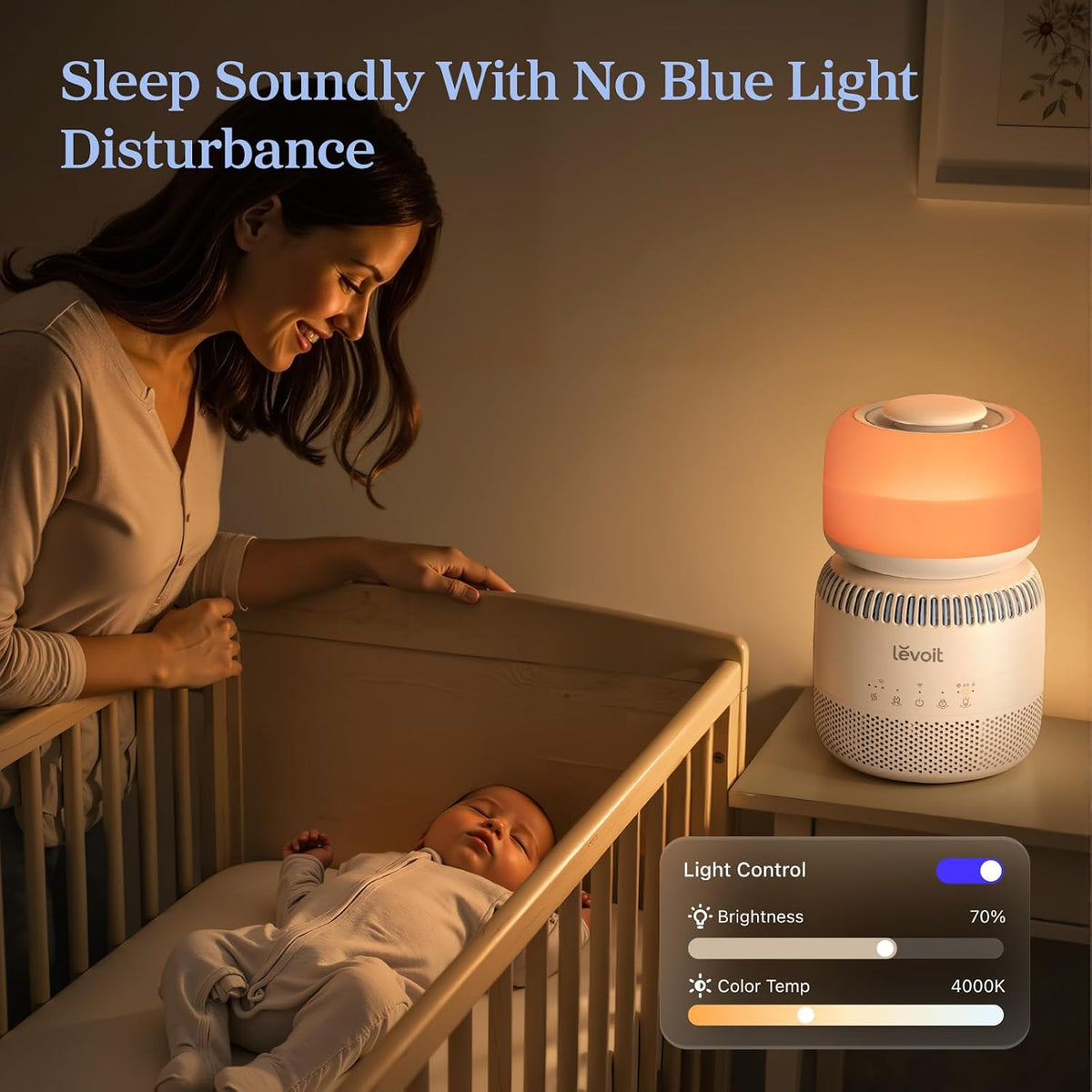 Levoit Humidifiers for Bedroom, Smart Warm and Cool Mist, Symptom Relief