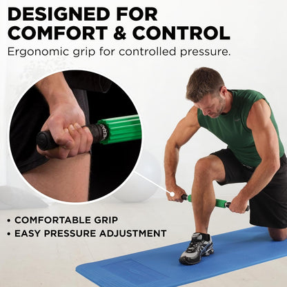 THERABAND Roller Massager, Muscle Massage Tool, Fascia Release, Back, 21"
