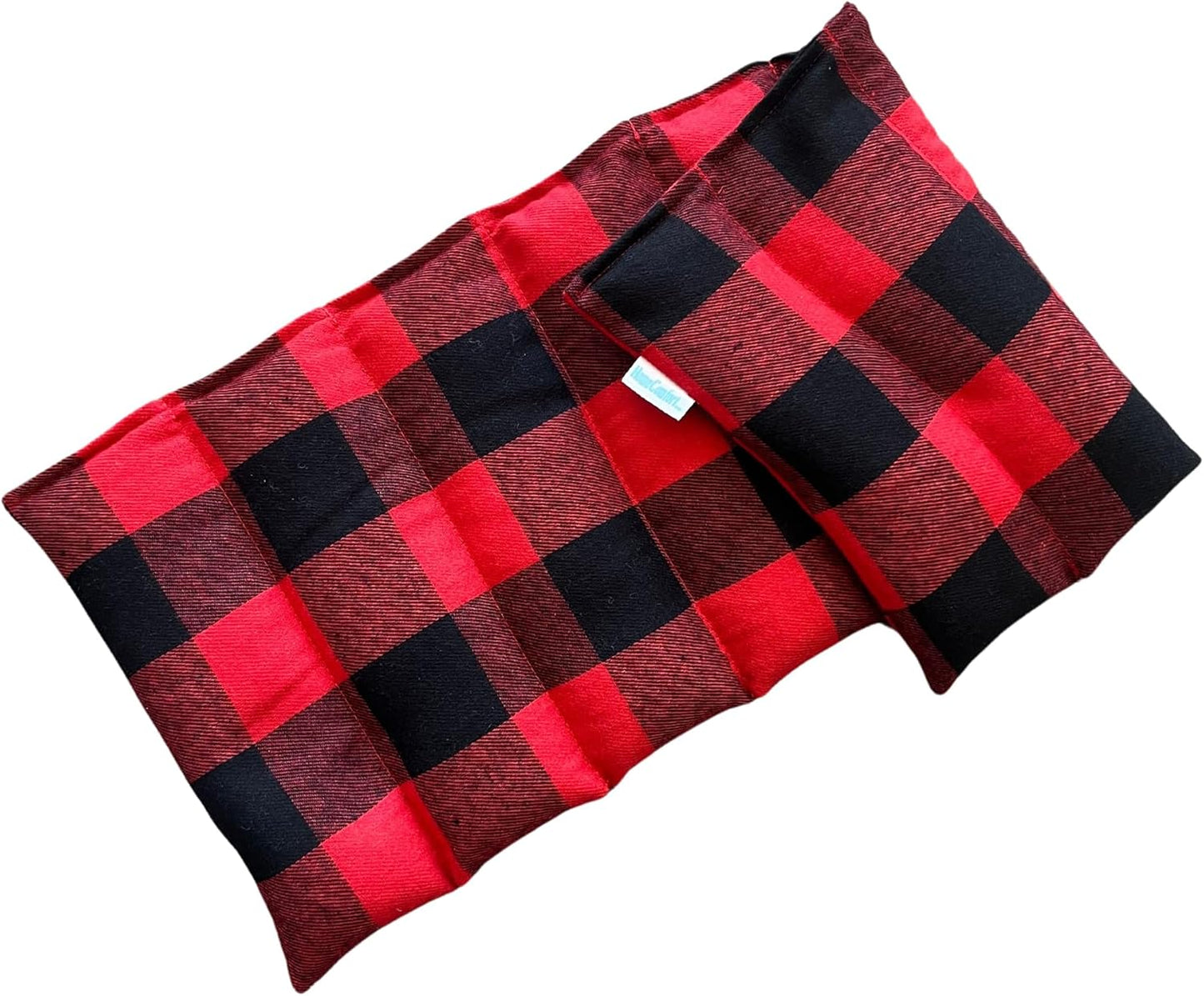 Microwavable Heating Pad (Blue Plaid/Large)